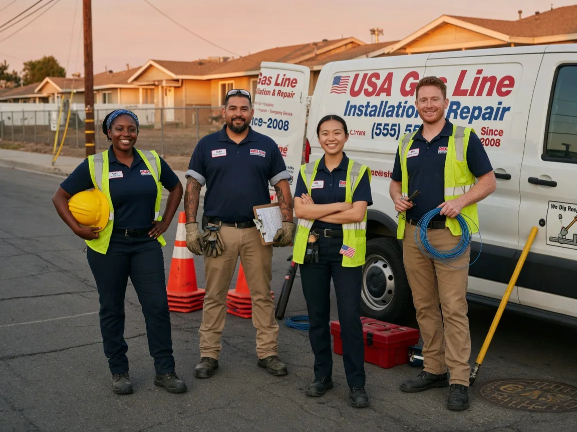 Gas Line Installation company in Dale, NY